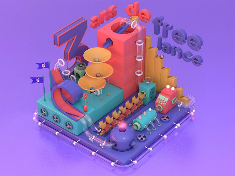 Maxime Gastal 3 ans de freelance