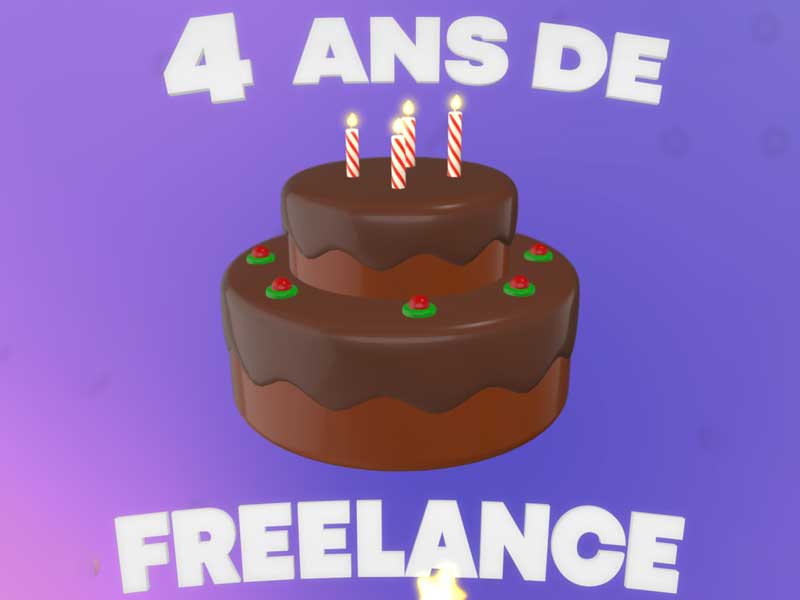 Maxime Gastal 4 ans de freelance